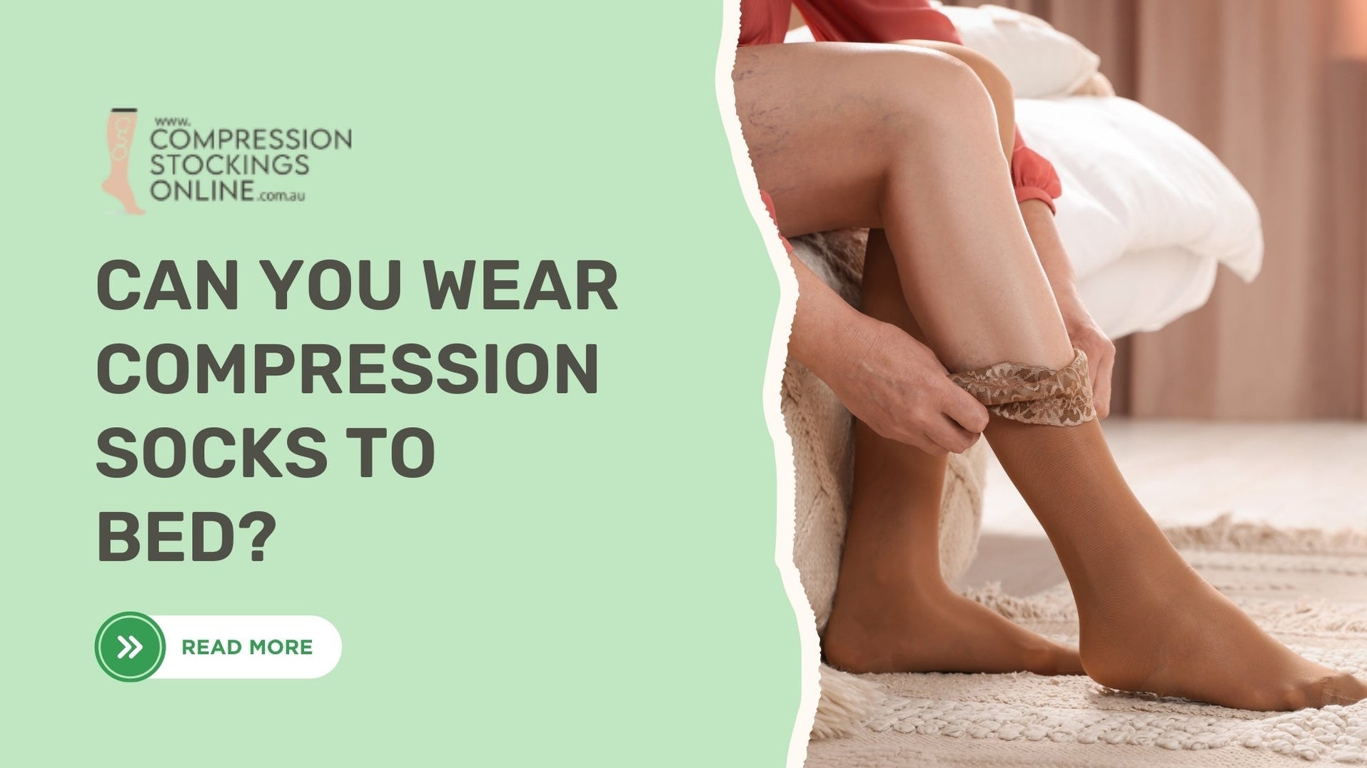 Should You Wear Compression Stockings To Bed