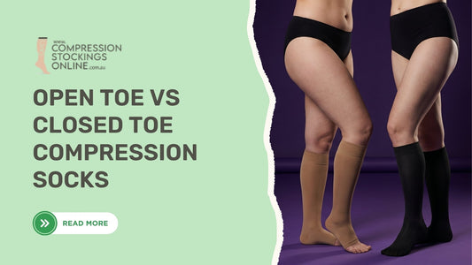 Open Toe vs Closed Toe Compression Socks: Which Should You Choose?