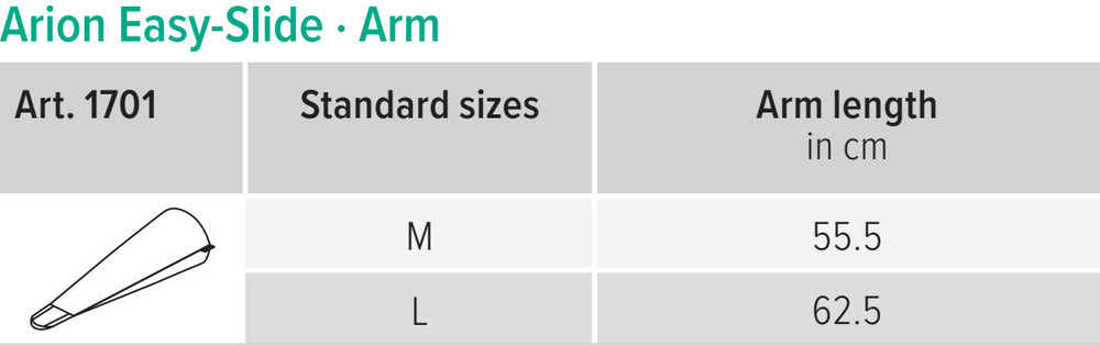 Sigvaris Arion Easy Slide Arm Donning aid for Compression Sleeves Medical Compression Stockings | CSO