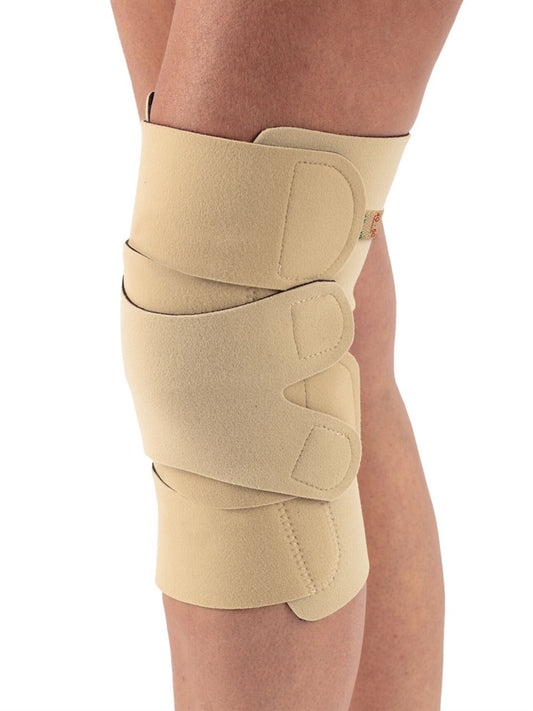 SIGVARIS Compreflex Knee: Inelastic that provides compression ranges between 18–46 mmHg