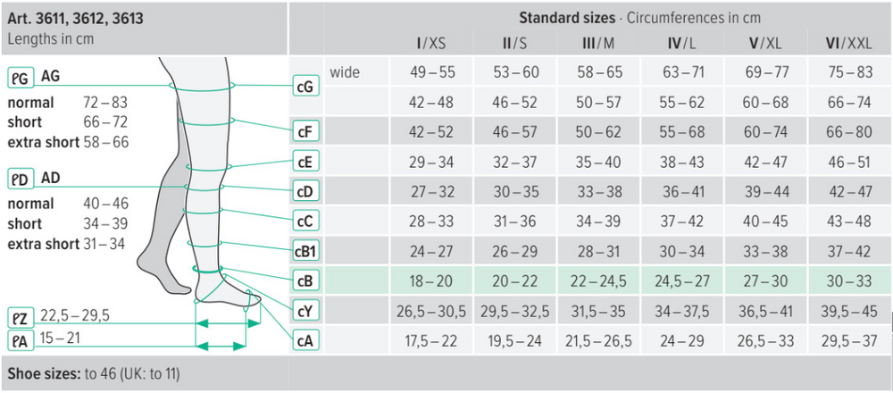 JUZO Move Compression Stockings for Men & Women - Below Knee & Thigh High