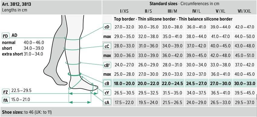 JUZO JUZO Intenso Below Knee (Classes 2 & 3) for Optimal | CSO Medical Compression Stockings | CSO