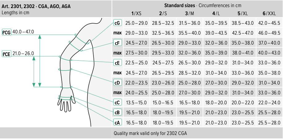 JUZO Classic Seamless Arm Compression Sleeve with Premium Hand Gauntlet and Glove for Men & Women