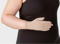 JUZO Classic Seamless Arm Compression Sleeve with Premium Hand Gauntlet and Glove for Men & Women