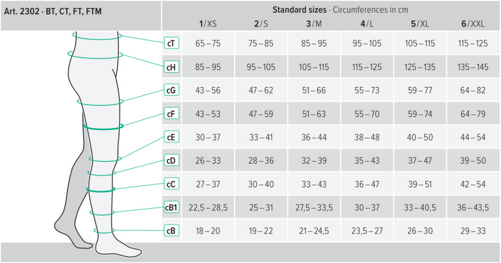 JUZO Classic Seamless Leg Compression Stockings for Men & Women